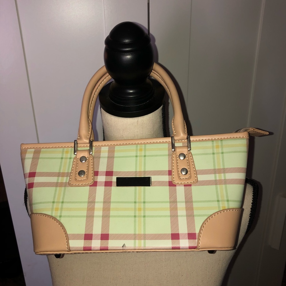 Cute plaid purse